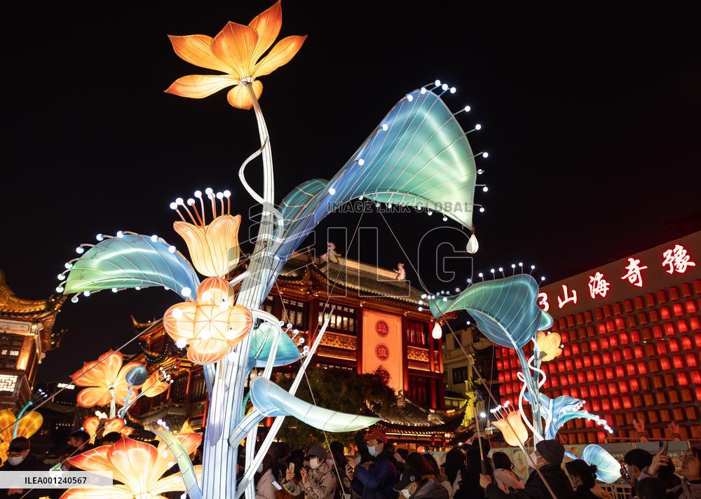 CHINA-SHANGHAI-YU GARDEN-LANTERN SHOW (CN)