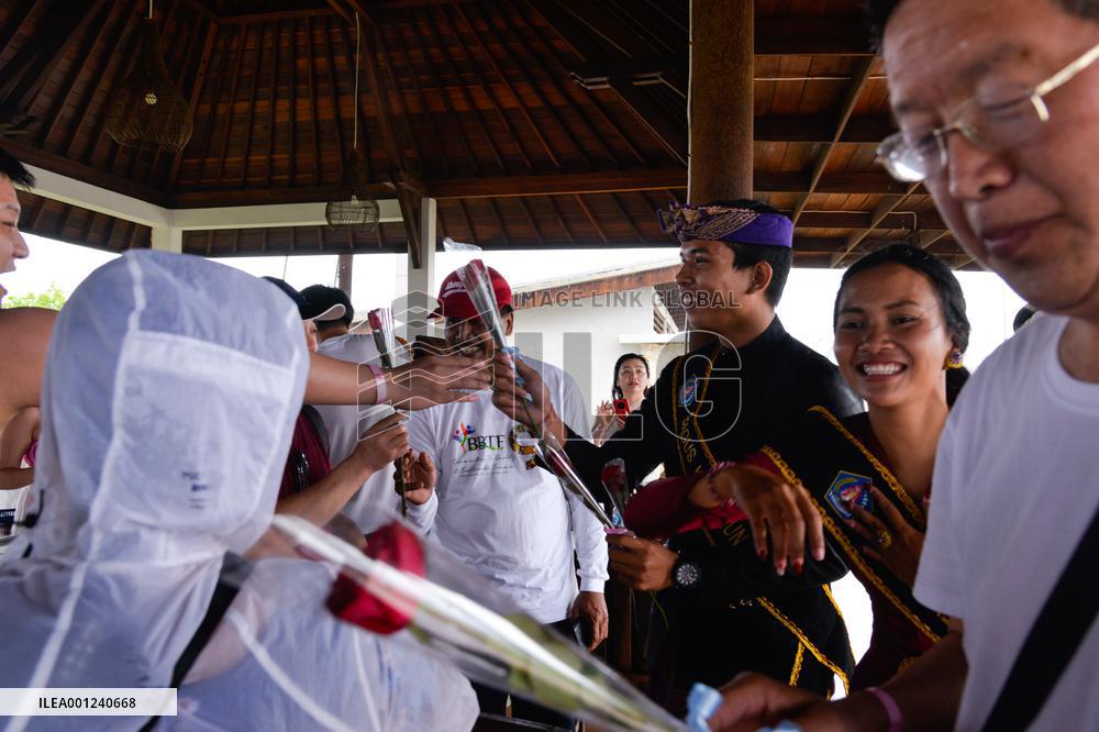 INDONESIA-BALI-CHINESE TOURISTS RETURN