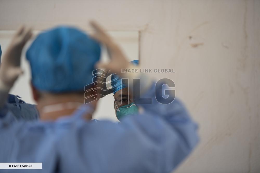 CENTRAL AFRICAN REPUBLIC-BANGUI-CHINESE MEDICAL TEAM-ACUPUNCTURIST