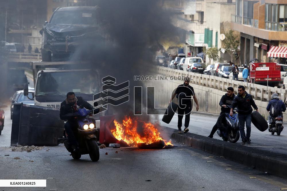 LEBANON-BEIRUT-FINANCIAL CRISIS-PROTEST