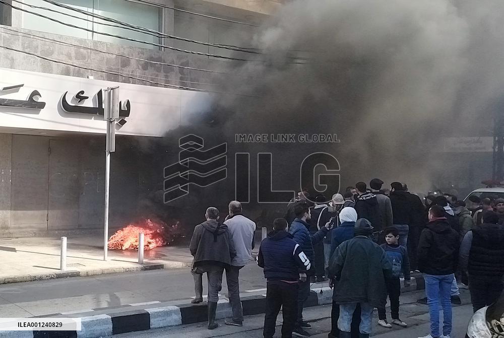LEBANON-TRIPOLI-FINANCIAL CRISIS-PROTEST