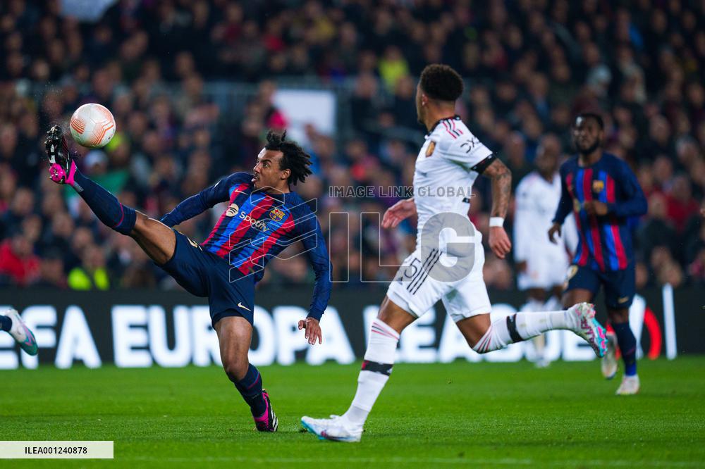 (SP)SPAIN-BARCELONA-FOOTBALL-UEFA-EUROPA LEAGUE-BARCELONA VS MANCHESTER UNITED