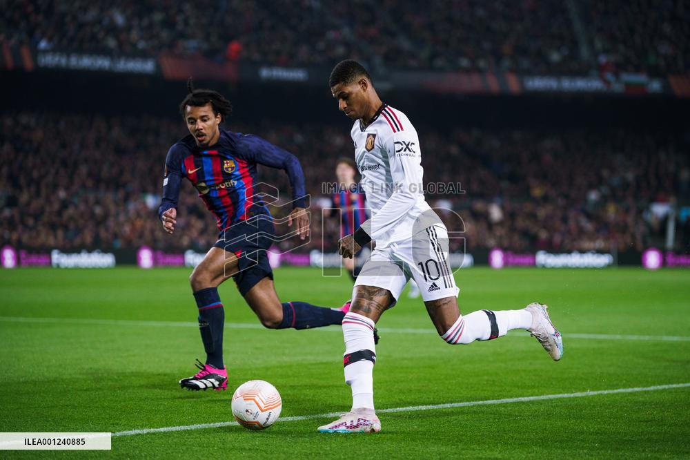 (SP)SPAIN-BARCELONA-FOOTBALL-UEFA-EUROPA LEAGUE-BARCELONA VS MANCHESTER UNITED