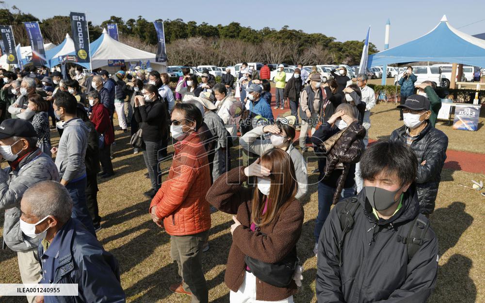 Japan's H3 rocket launch fails