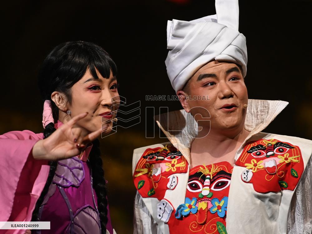 CHINA-SHAANXI-YULIN-INTANGIBLE CULTURAL HERITAGE-YANGGE DRAMA (CN)