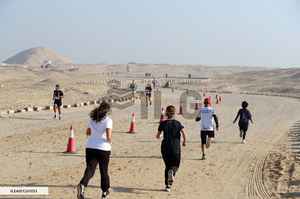 (SP) EGYPT-SAQQARA-SAQQARA PYRAMID RACE
