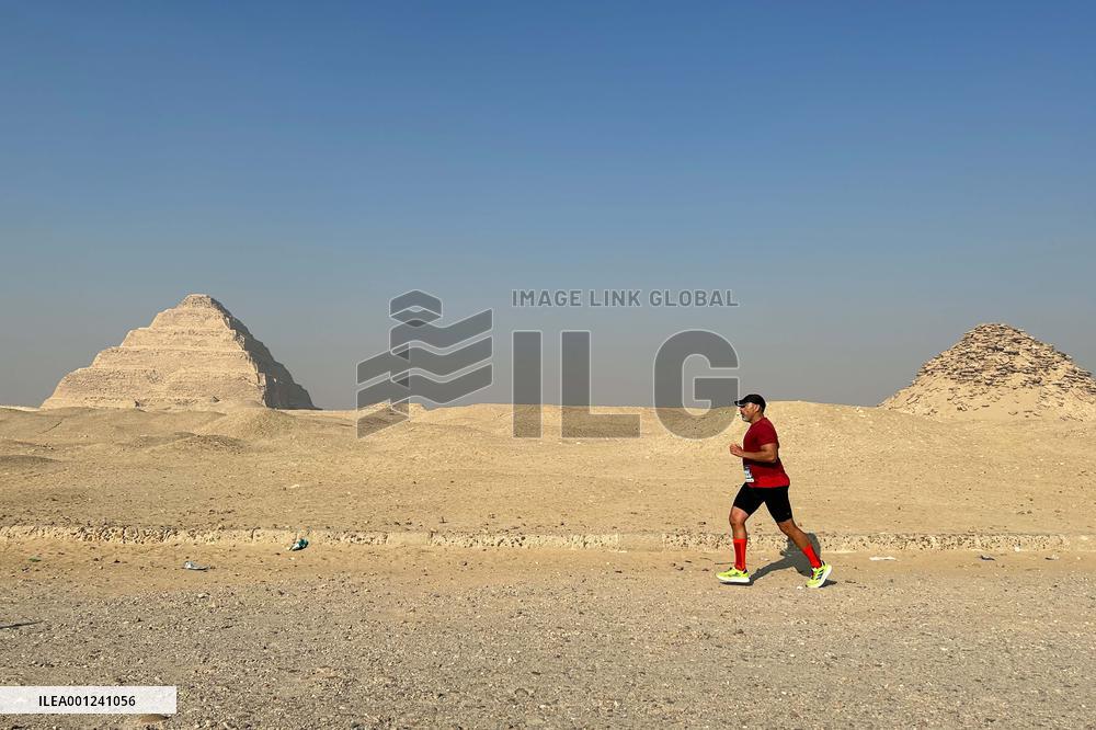 (SP) EGYPT-SAQQARA-SAQQARA PYRAMID RACE
