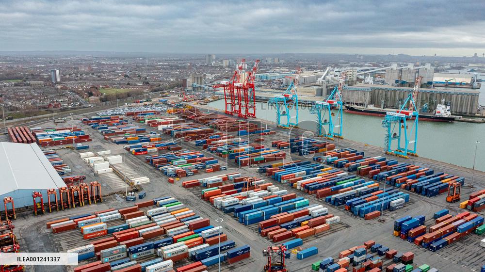 BRITAIN-LIVERPOOL-PORT