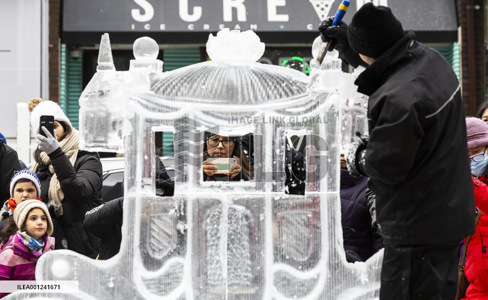 CANADA-TORONTO-ICEFEST