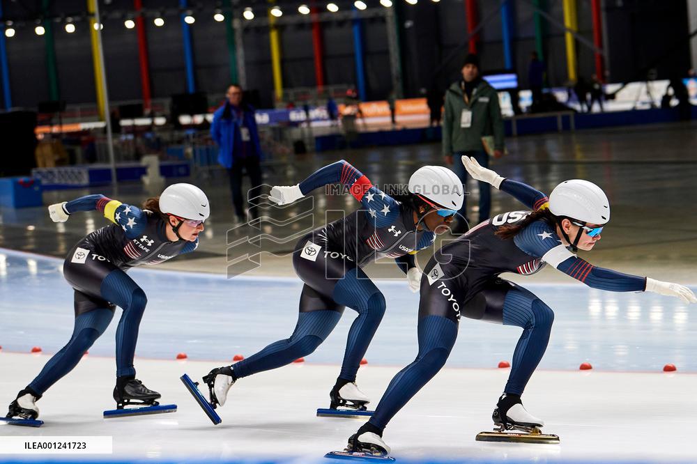 (SP)POLAND-TOMASZOW MAZOWIECKI-SPEED SKATING-ISU WORLD CUP