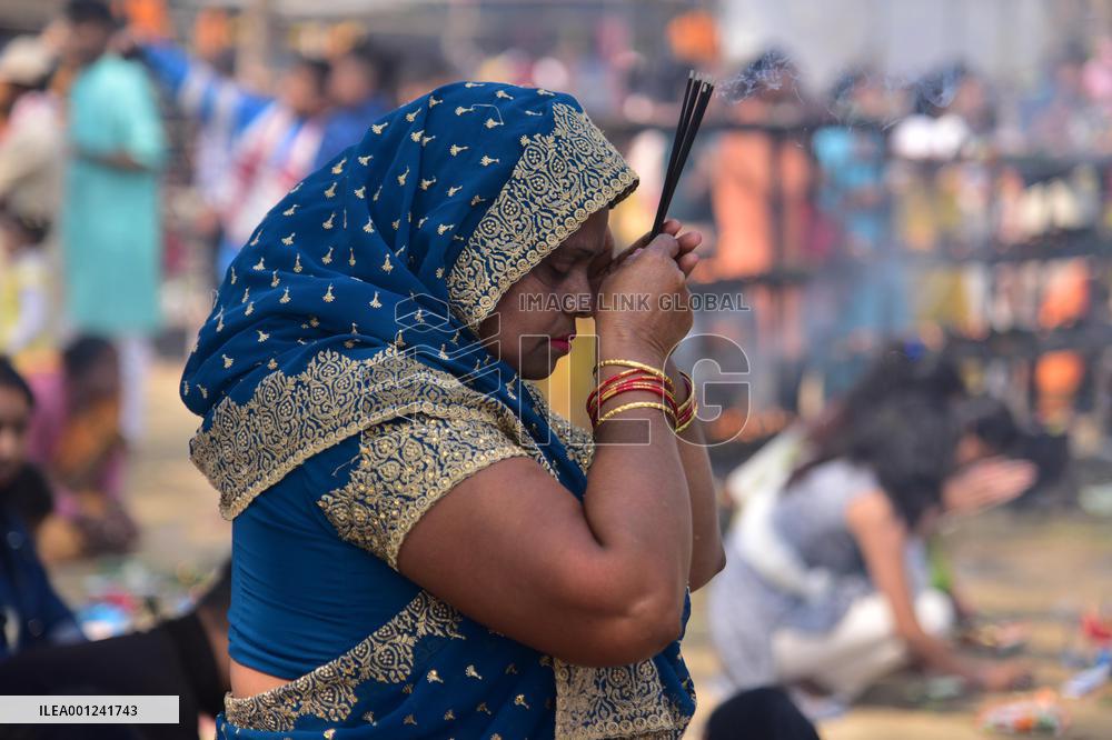 INDIA-ASSAM-NAGAON-HINDU FESTIVAL