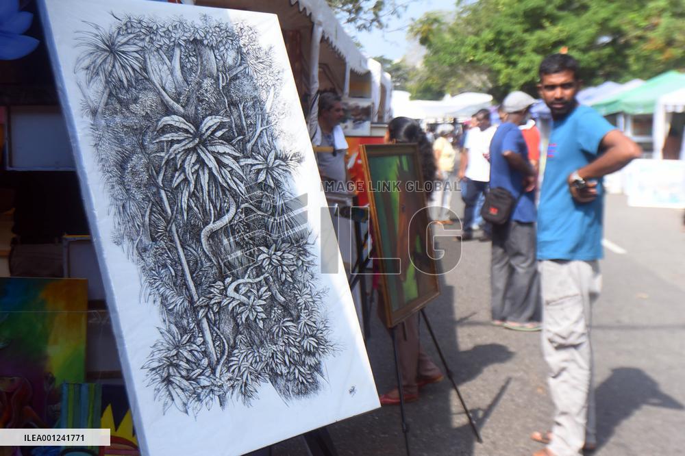 SRI LANKA-COLOMBO-ART EXHIBITION