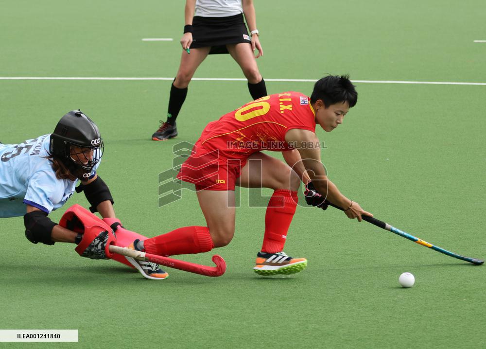 (SP)NEW ZEALAND-WELLINGTON-WOMEN'S HOCKEY-FIH PRO LEAGUE-CHINA VS NEW ZEALAND