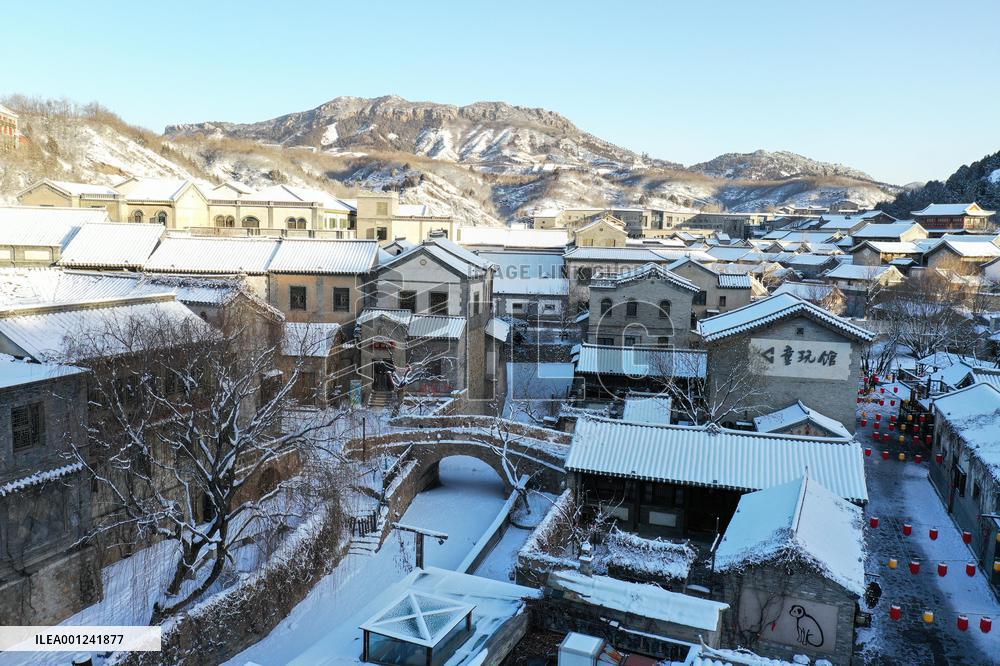 CHINA-BEIJING-GUBEI WATER TOWN-SNOW SCENERY (CN)