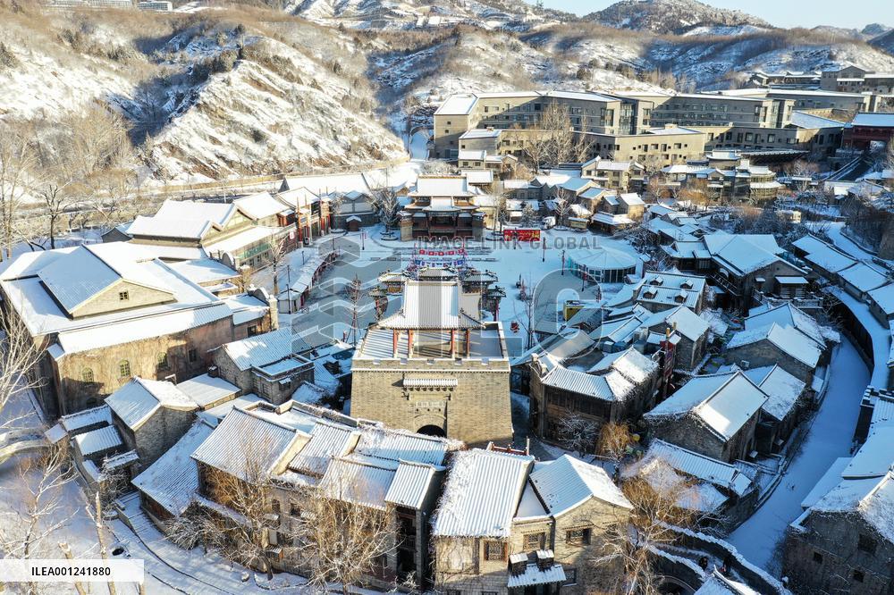 CHINA-BEIJING-GUBEI WATER TOWN-SNOW SCENERY (CN)