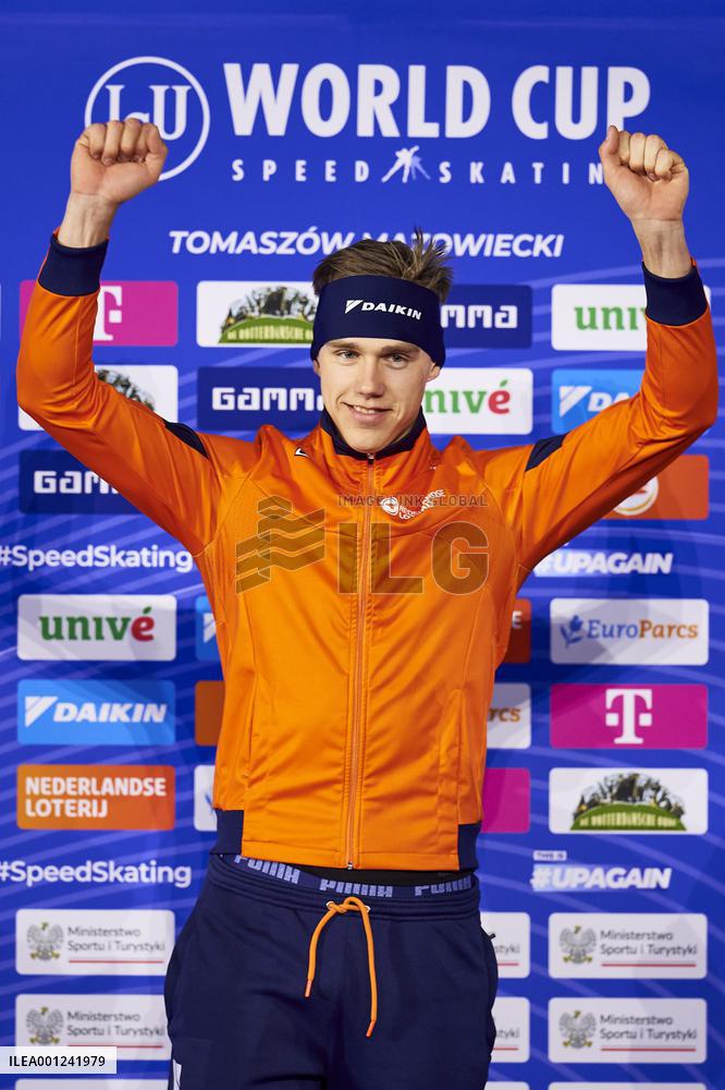 (SP)POLAND-TOMASZOW MAZOWIECKI-SPEED SKATING-ISU WORLD CUP