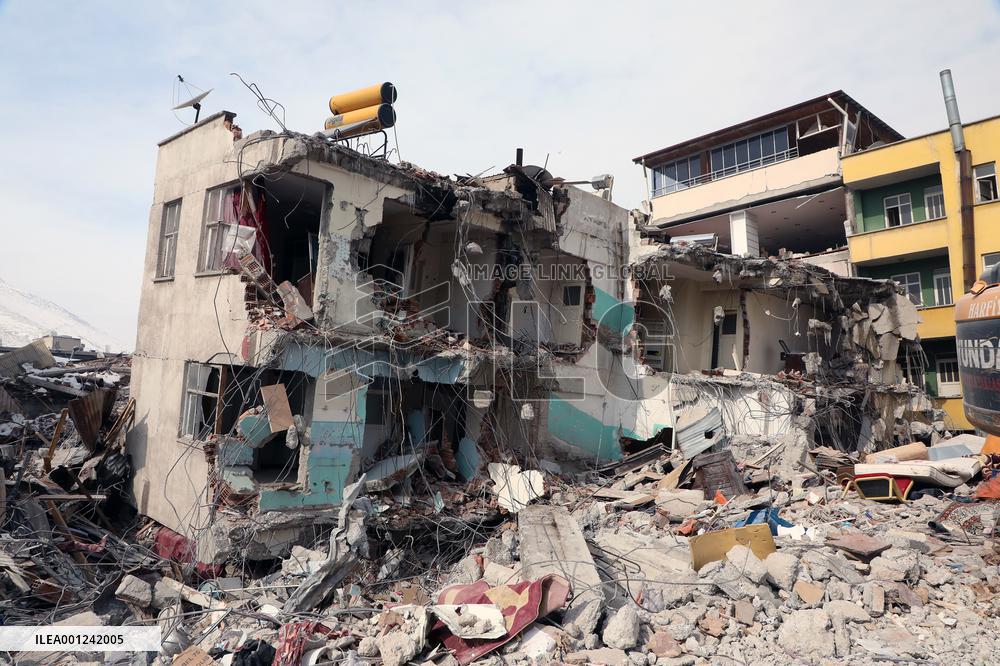 TÜRKIYE-KAHRAMANMARAS-EARTHQUAKES-AFTERMATH