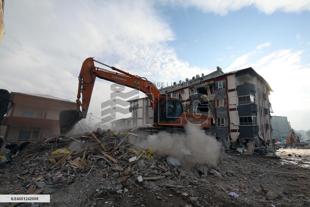 TÜRKIYE-KAHRAMANMARAS-EARTHQUAKES-AFTERMATH