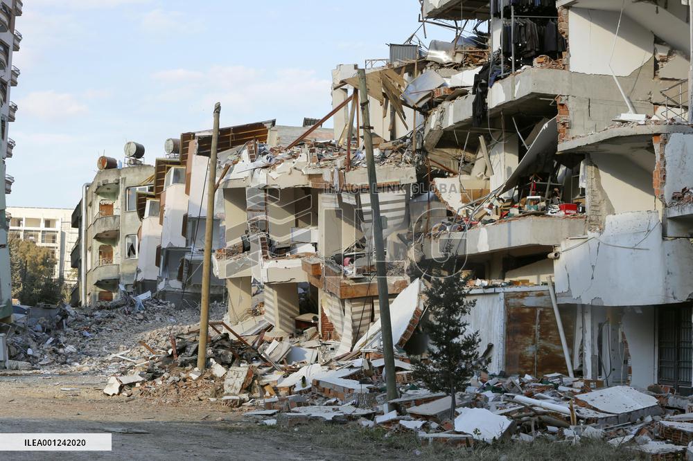Scene in quake-hit Turkey