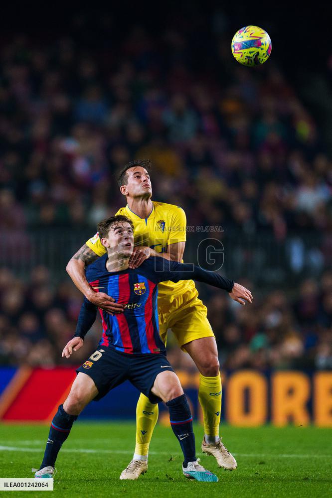 (SP)SPAIN-BARCELONA-FOOTBALL-LA LIGA-BARCELONA VS CADIZ CF