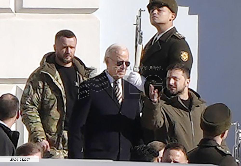 U.S. President Biden's surprise visit to Ukraine