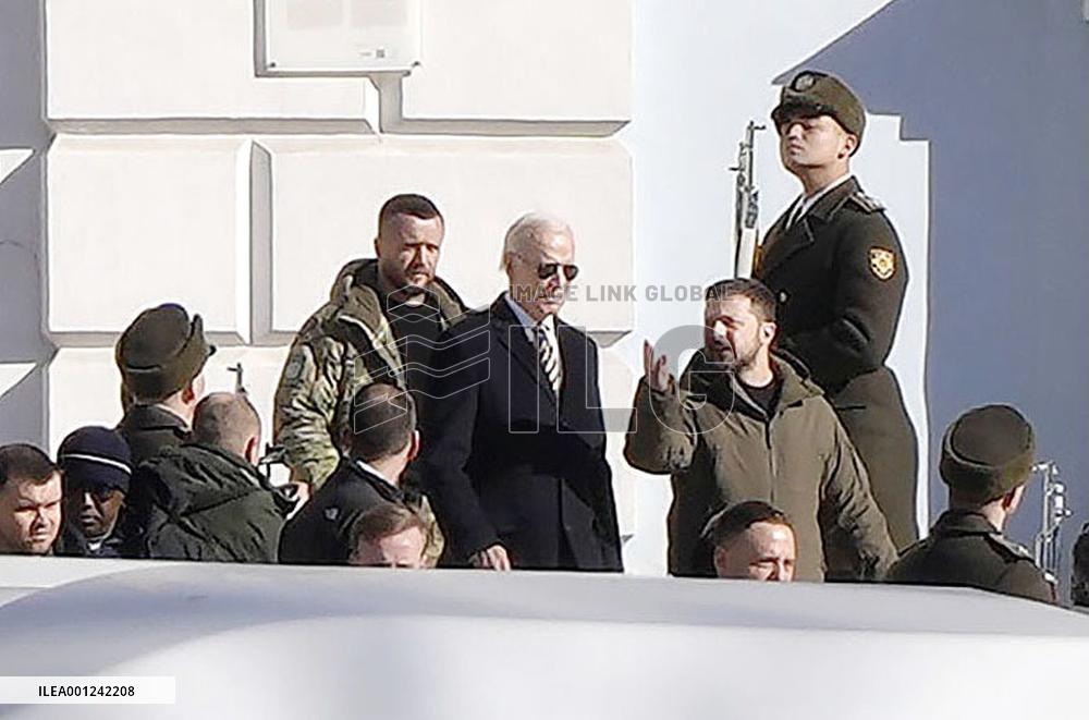 U.S. President Biden's surprise visit to Ukraine