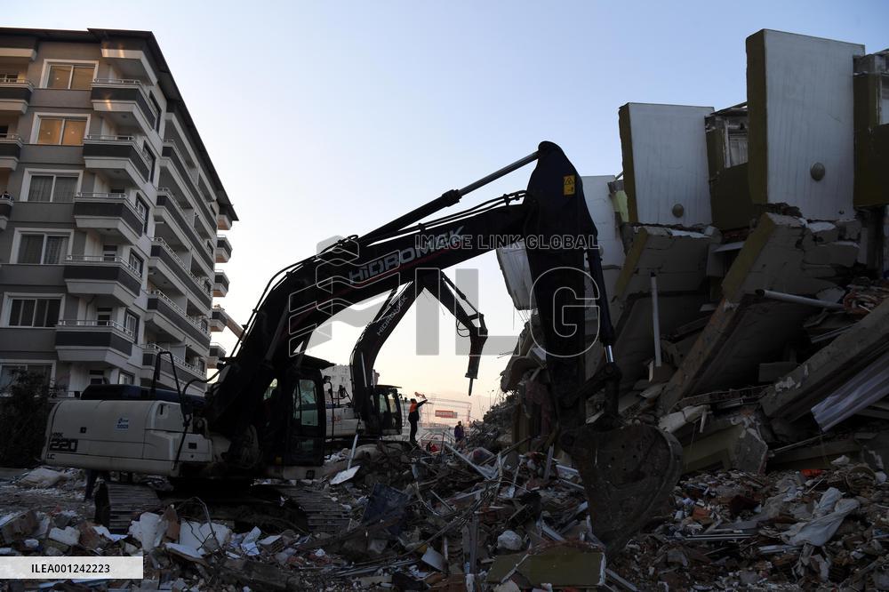 TÜRKIYE-EARTHQUAKES-RESCUE EFFORTS