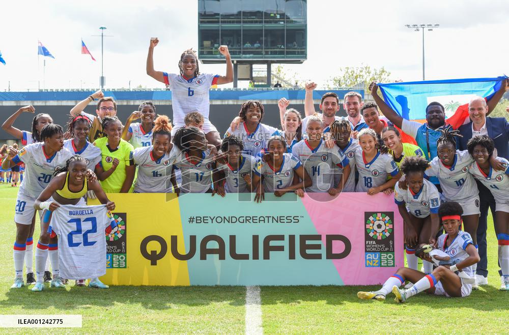 (SP)NEW ZEALAND-AUCKLAND-FOOTBALL-WOMEN-PLAYOFF-CHI VS HAI