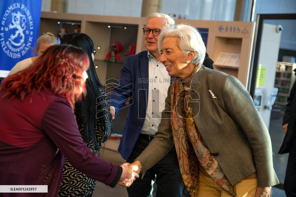 European Central Bank Governing Council in Inari, Finland