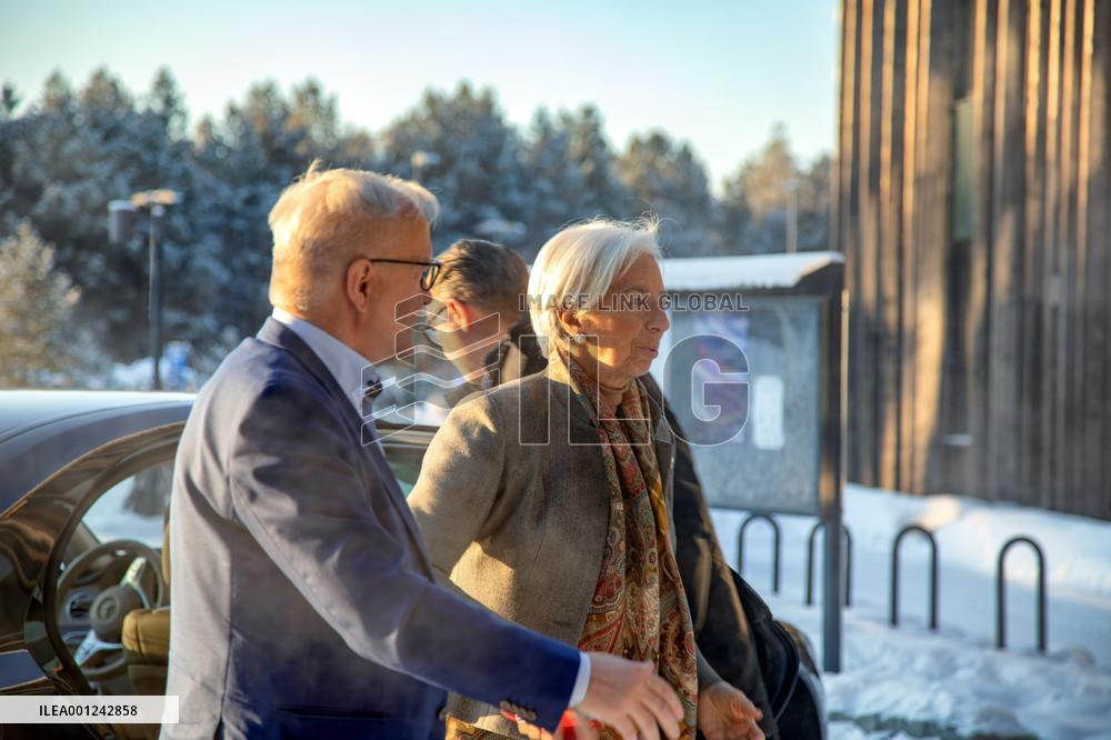 European Central Bank Governing Council in Inari, Finland