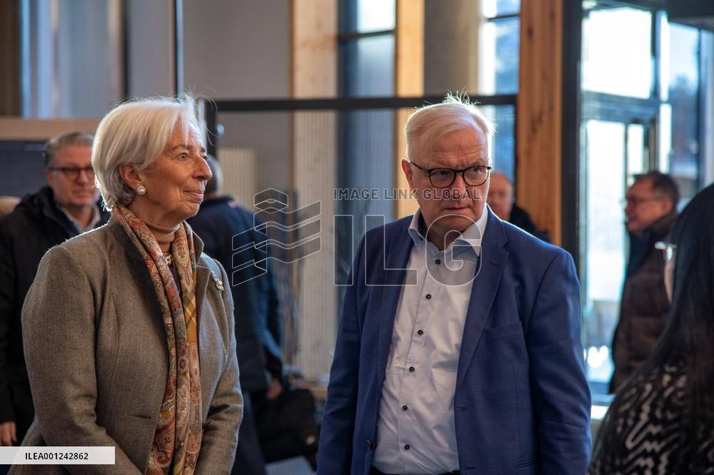 European Central Bank Governing Council in Inari, Finland