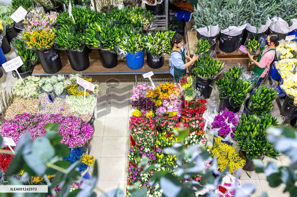 THAILAND-BANGKOK-YUNNAN-FLOWERS-BUSINESS