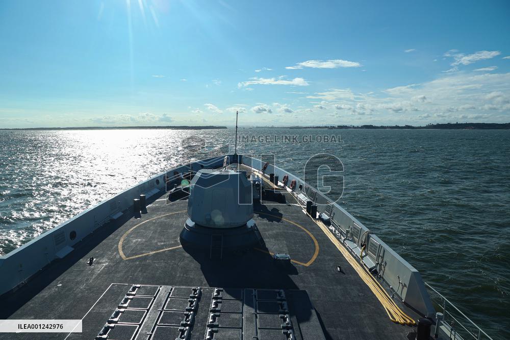 SOUTH AFRICA-RICHARDS BAY-CHINESE NAVAL ESCORT FLEET-JOINT EXERCISE