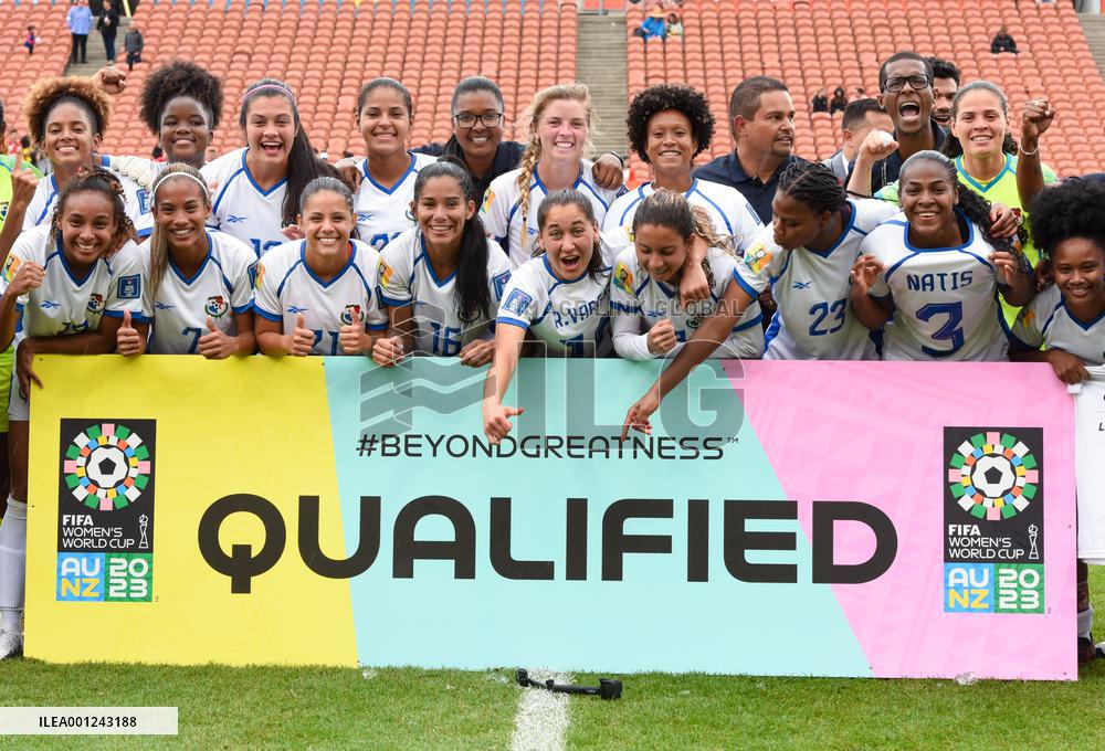 (SP)NEW ZEALAND-HAMILTON-FOOTBALL-WOMEN'S WORLD CUP-PLAYOFF TOURNAMENT-PARAGUAY VS PANAMA