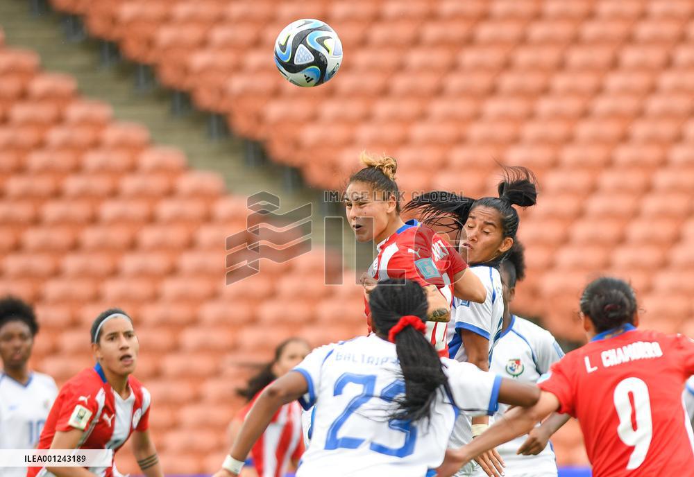 (SP)NEW ZEALAND-HAMILTON-FOOTBALL-WOMEN'S WORLD CUP-PLAYOFF TOURNAMENT-PARAGUAY VS PANAMA