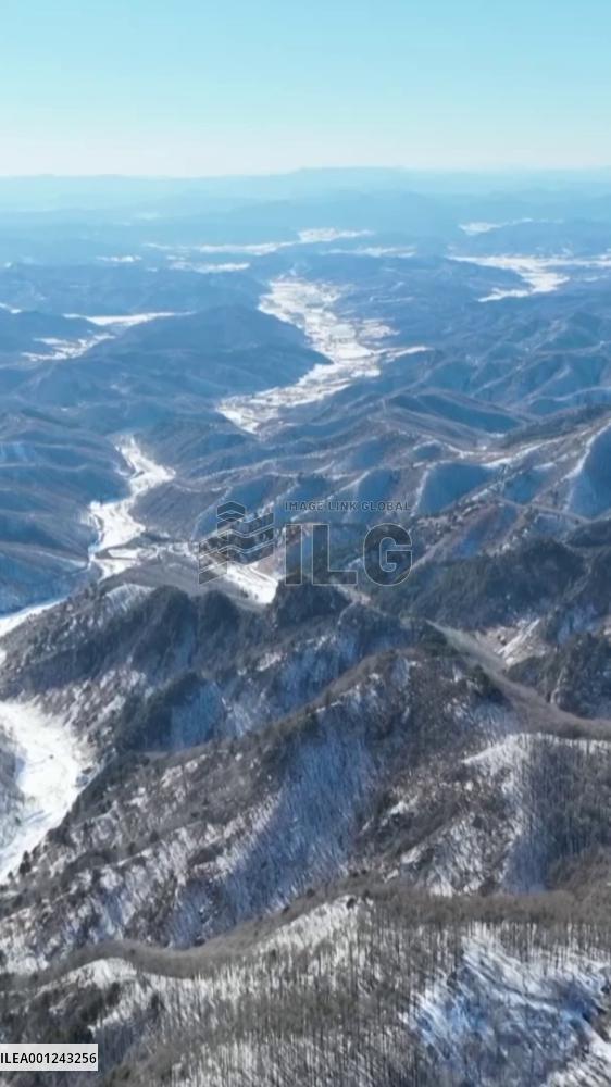 Stunning snowscape in N China