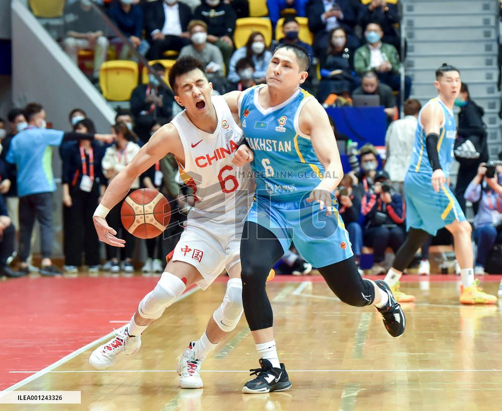 (SP)CHINA-HONG KONG-BASKETBALL-FIBA WORLD CUP-ASIAN QUALIFIERS-CHN VS KAZ(CN)