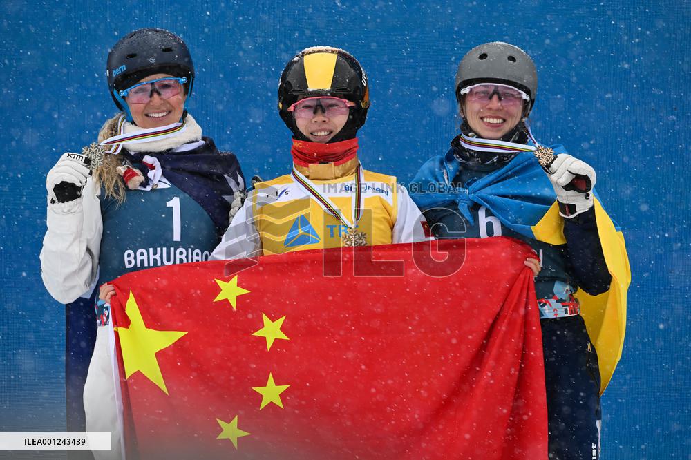 (SP)GEORGIA-BAKURIANI-FREESTYLE SKIING-SNOWBOARD FREESTYLE AND FREESKI WORLD CHAMPIONSHIPS