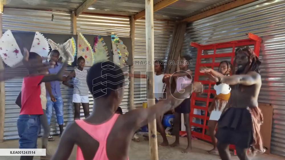 Youngsters in Namibian informal settlement hope to dance to a better future