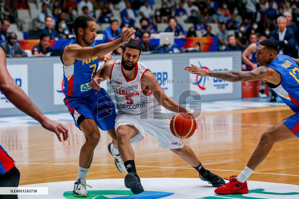 (SP)PHILIPPINES-BULACAN PROVINCE-BASKETBALL-FIBA WORLD CUP 2023 QUALIFIERS-GROUPE E-PHILIPPINES VS LEBANON