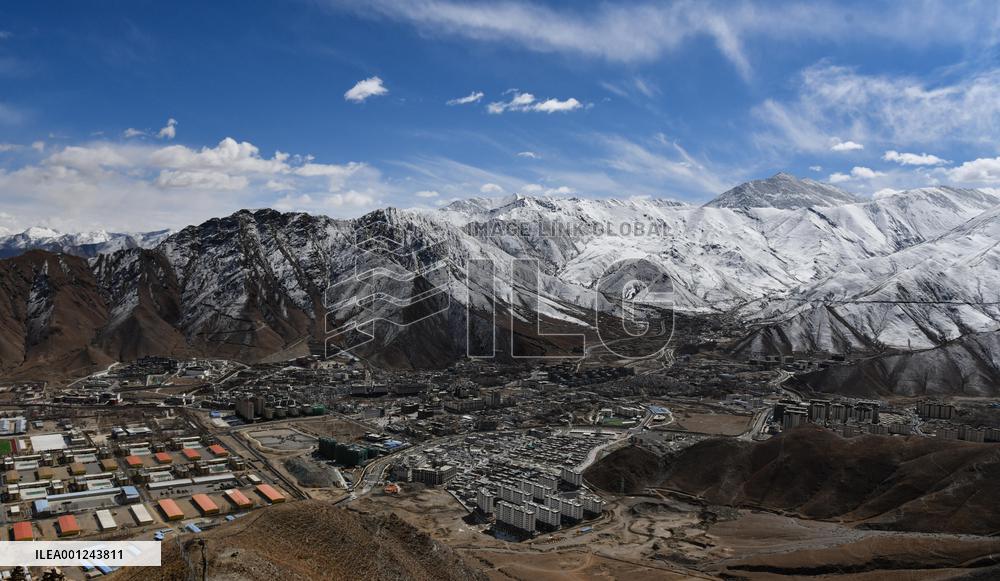 CHINA-TIBET-LHASA-SNOW (CN)