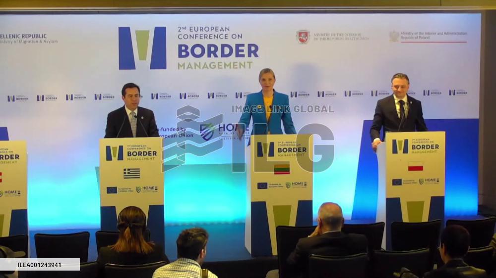 European countries call for stronger support in border protection during Athens conference