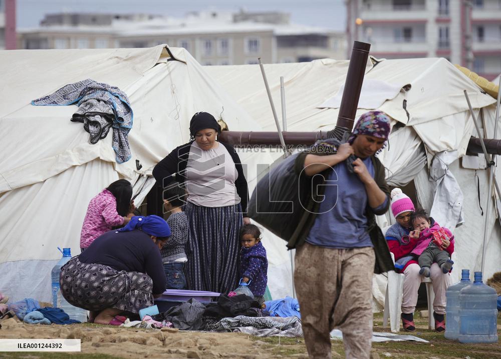 Scene in quake-hit Turkey