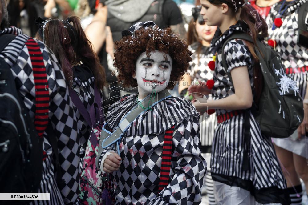 CYPRUS-LIMASSOL-CARNIVAL PARADE