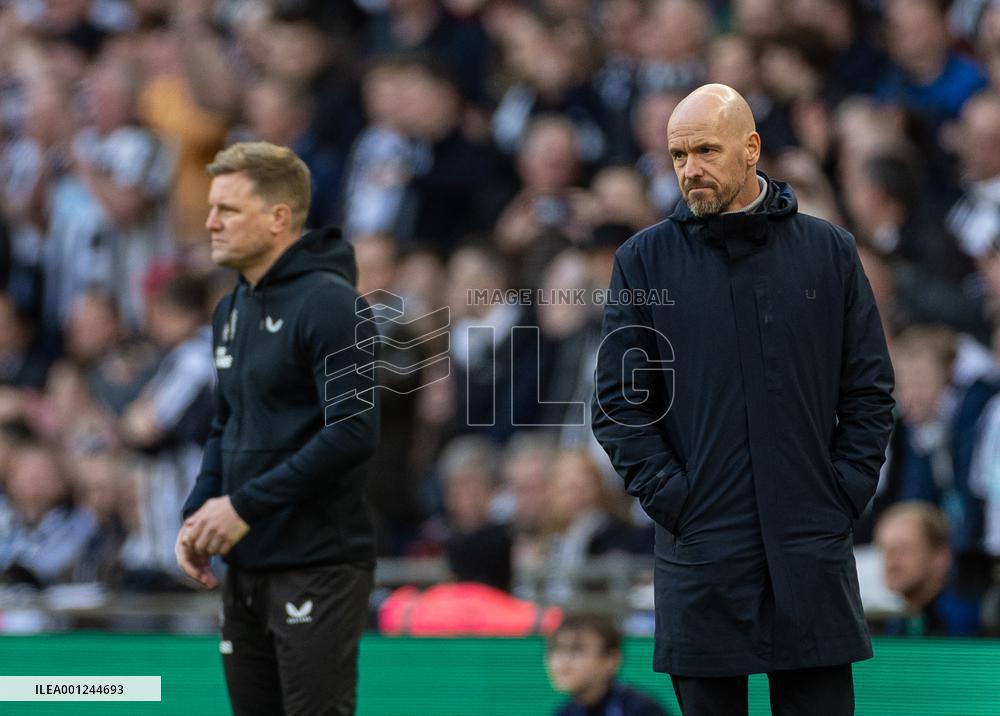 (SP) BRITAIN-LONDON-FOOTBALL-FOOTBALL LEAGUE CUP FINAL-NEW VS MUN