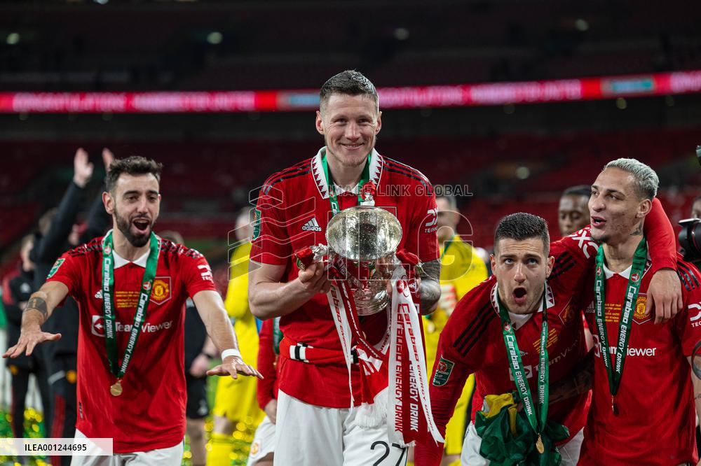 (SP) BRITAIN-LONDON-FOOTBALL-FOOTBALL LEAGUE CUP FINAL-NEW VS MUN