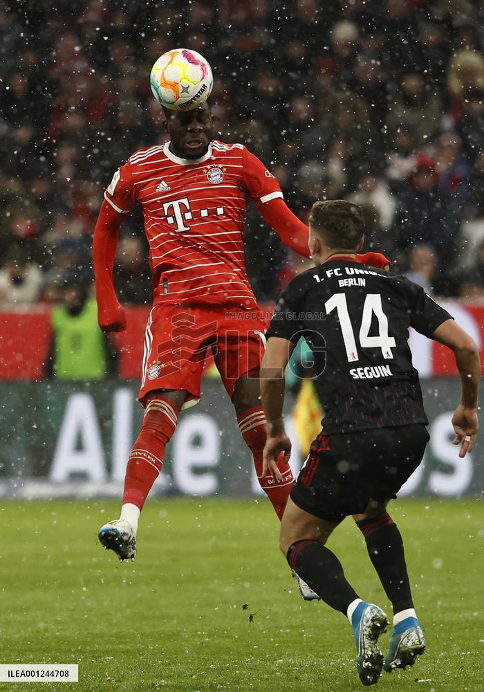 (SP)GERMANY-MUNICH-FOOTBALL-BUNDESLIGA-BAYERN MUNICH VS UNION BERLIN