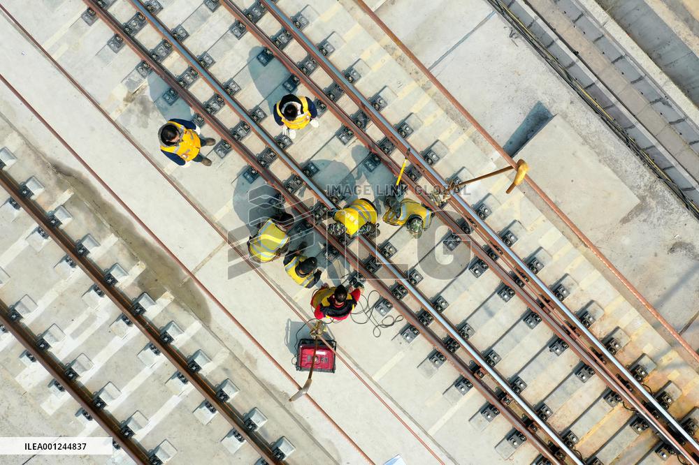 CHINA-GUIZHOU-HIGH-SPEED RAILWAY-CONSTRUCTION (CN)