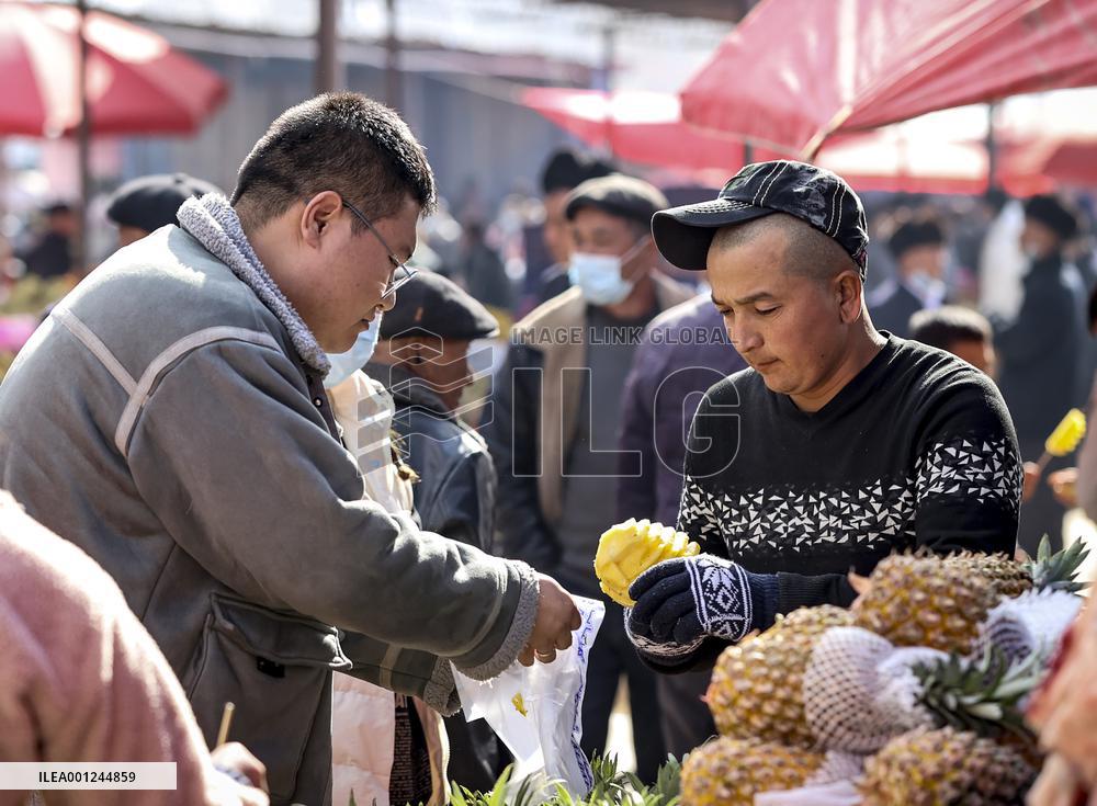 CHINA-XINJIANG-TOKKUZAK-BAZAAR (CN)