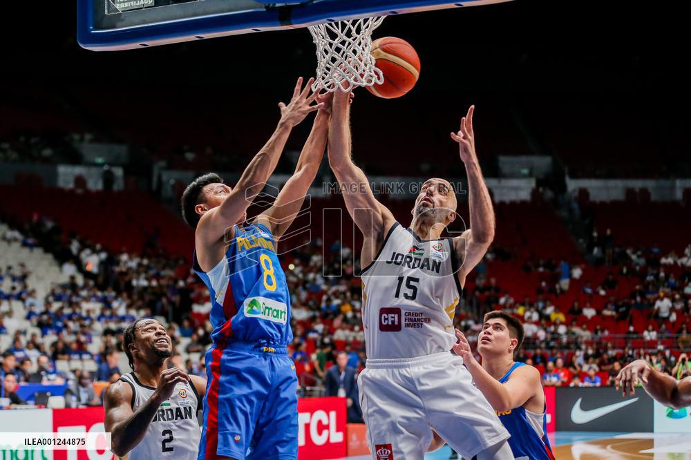 (SP)PHILIPPINES-BULACAN PROVINCE-BASKETBALL-FIBA WORLD CUP 2023 QUALIFIERS-GROUPE E-JORDAN VS PHILIPPINES